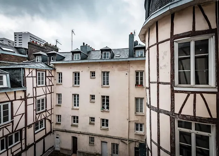 Lägenhet Gary Joli F2 Au Pied De La Gare De Rouen